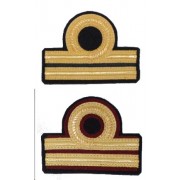 Gradi (paio) per uniforme ordinaria invernale (O.I.) per Secondo ufficiale della Marina Mercantile